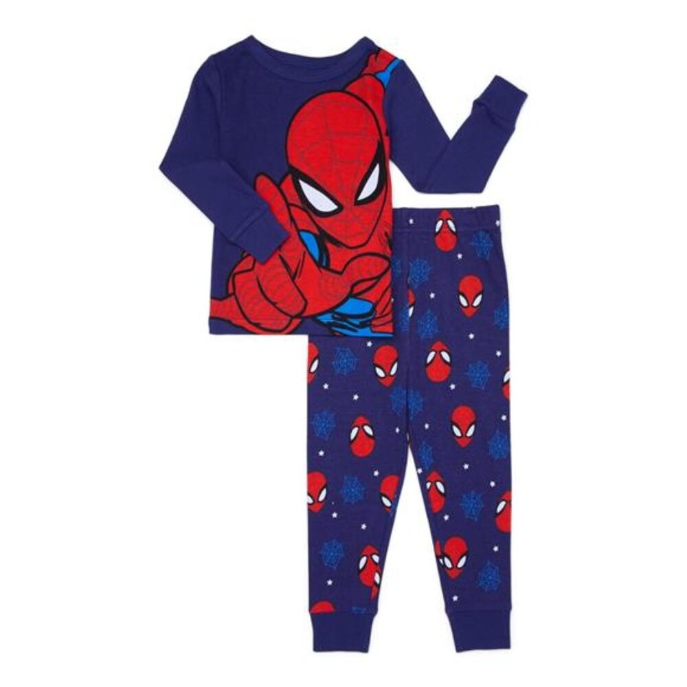 Character Toddler Long Sleeve Shirt and Pants Pajama Set, 2-Piece,